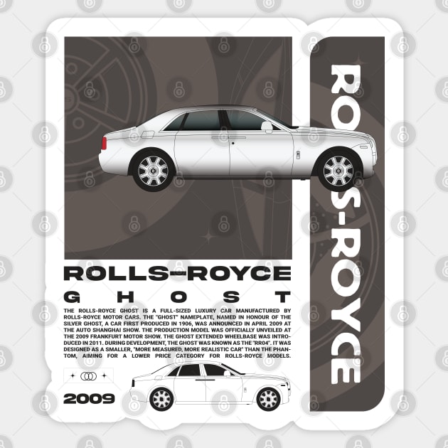 2009 Rolls Royce Ghost Sticker by kindacoolbutnotreally